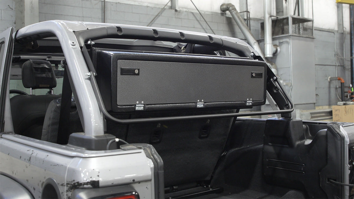 Overhead Catching Box Overhead Storage Lock Box - MORryde